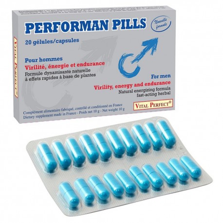 Aphrodisiaque Performan Pills 20 Gélules
