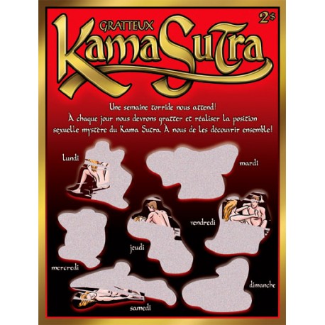 Carte à Gratter Kamasutra