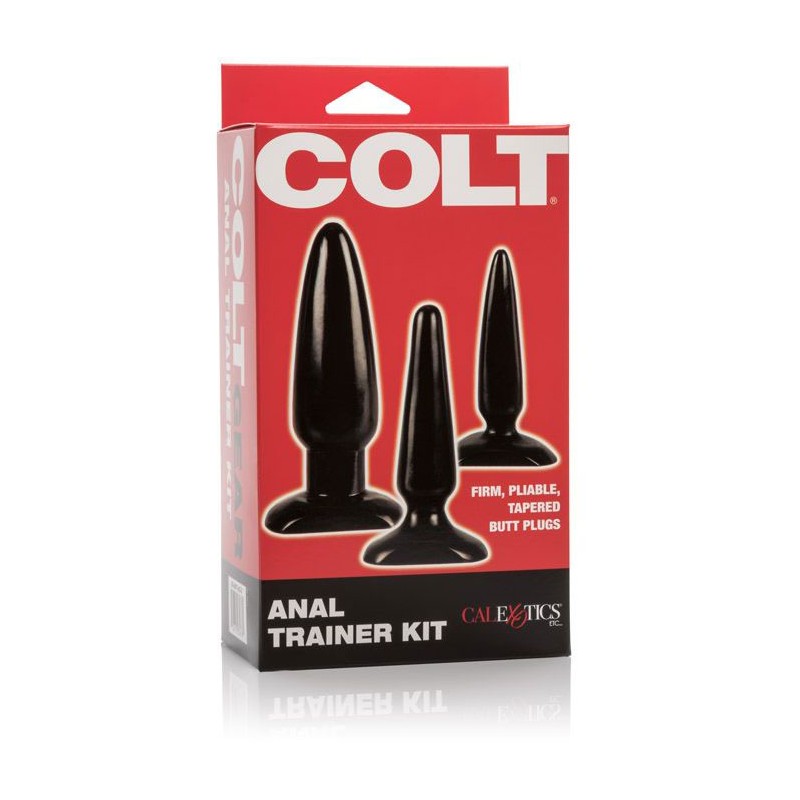 Kit 3 Plugs COLT Anal Trainer Kit