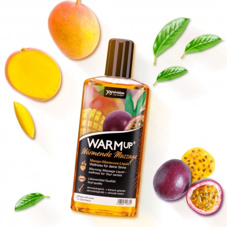 Olio Massaggio Riscaldante WARMup Mango e Maracuja
