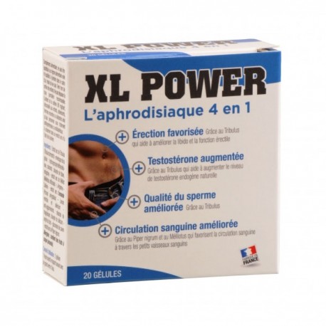 Aphrodisiaque XL Power 20 Gélules
