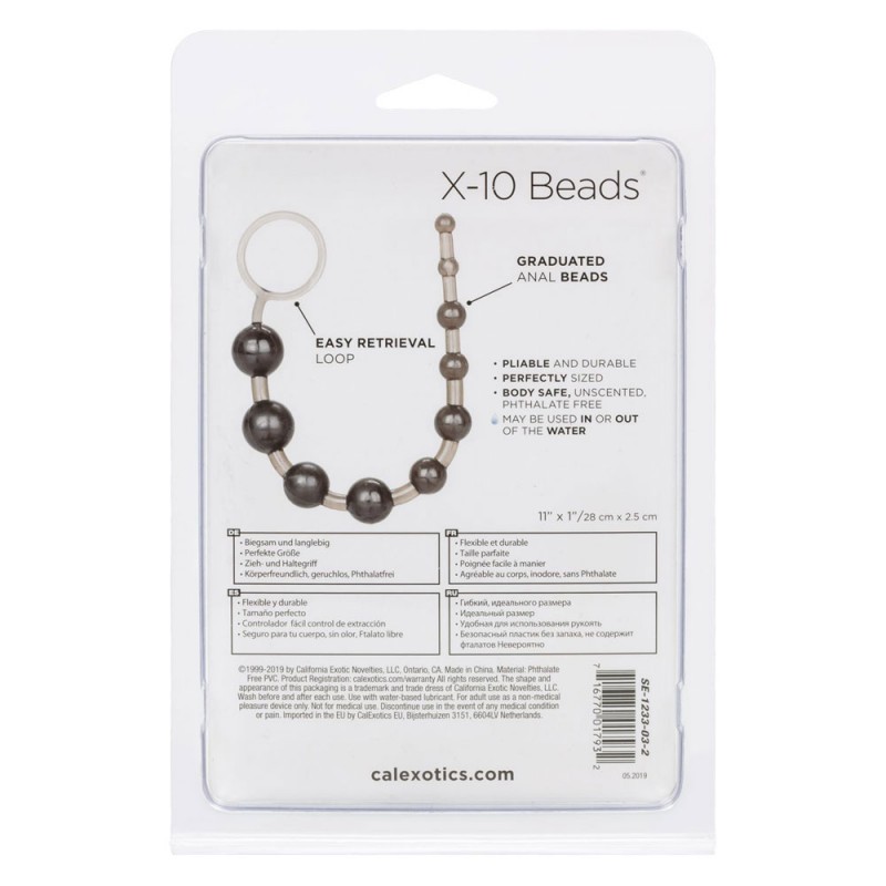 Chapelet Anal X-10 Beads
