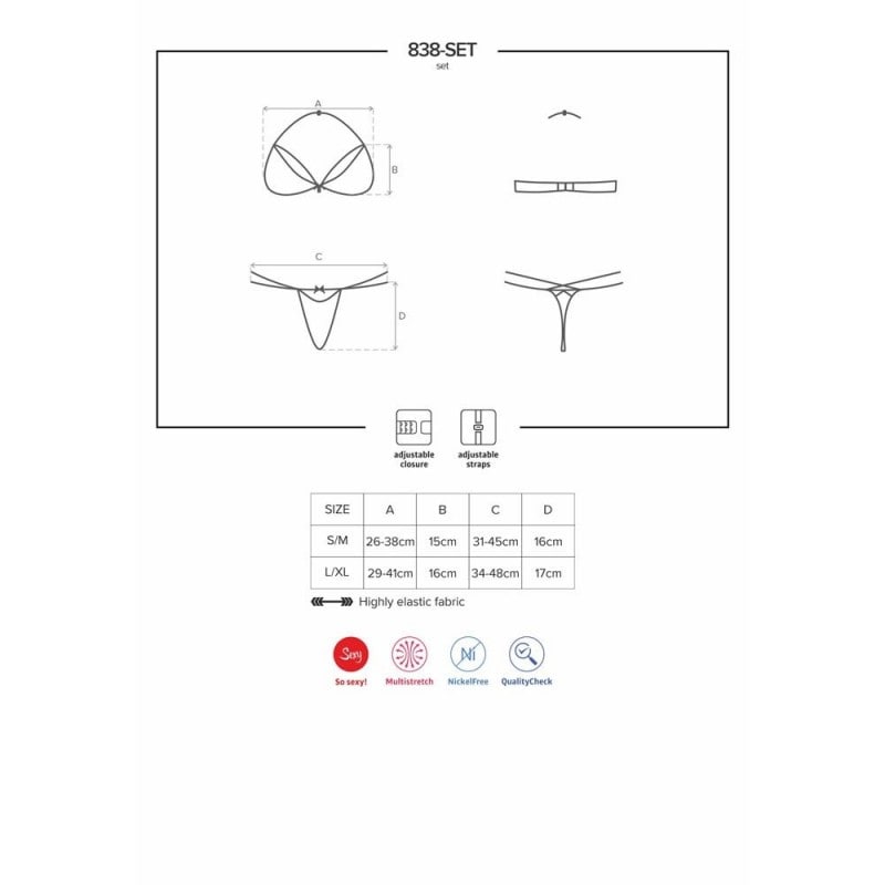 Ensemble 2 Pièces 838-SET-3