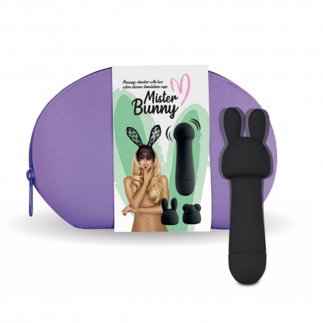 Mini Vibratore Mister Bunny Nero