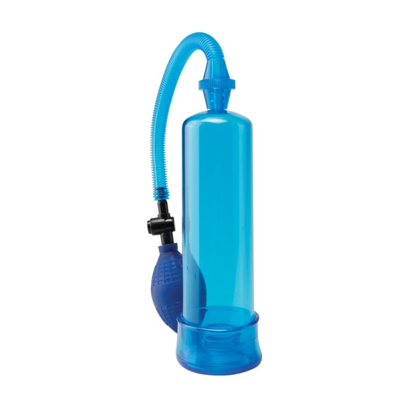 Pompa del Pene Pump Worx Beginner's Power Pump Blu