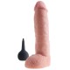 Gode Ejaculateur XXL 28 cm Squirting King Cock Rose