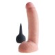 Gode Ejaculateur 22,9 cm Squirting King Cock Rose