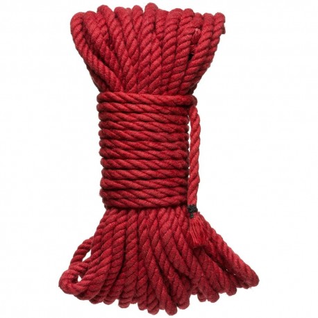 Corda per Bondage in Canapa Hogtied Bind & Tie 9 m Rossa