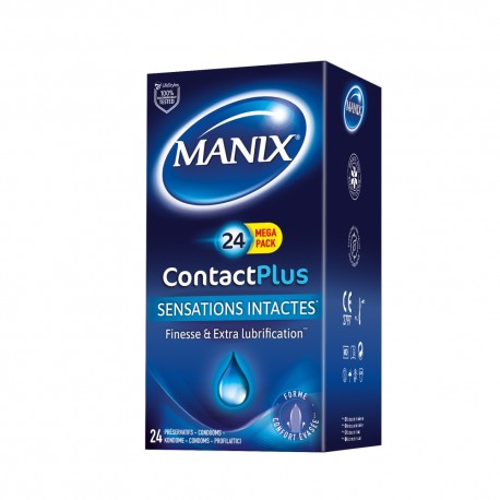 Manix Contact Plus Boîte de 24