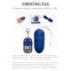 Uovo Vibrante Controllo Remoto Vibrating Egg Large Blu