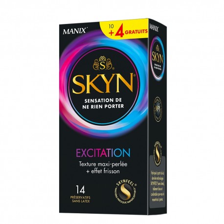 Manix Skyn Excitation Confezione da 10 + 4 Gratis