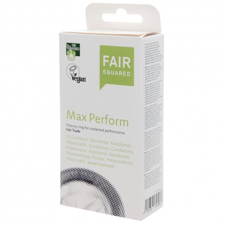 Preservativi Max Perform Fair Squared Confezione da 10
