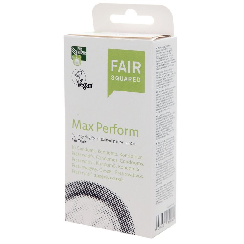 Preservativi Max Perform Fair Squared 10 Pezzi