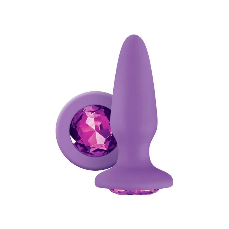 Plug Anal Gioiello Glams Gem Viola