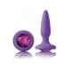 Plug Anal Bijou Glams Mini Gem Violet