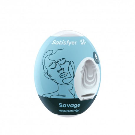 Satisfyer Eggcited Savage Masturbateur Oeuf