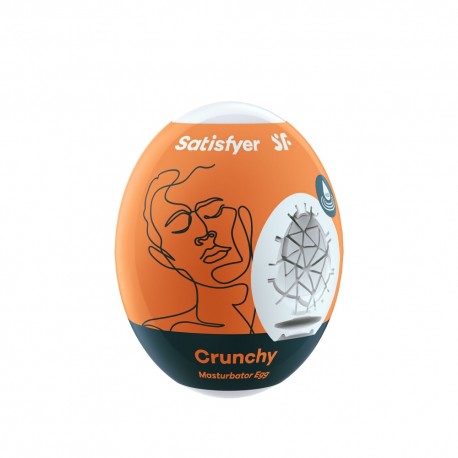 Satisfyer Eggcited Crunchy Masturbateur Oeuf