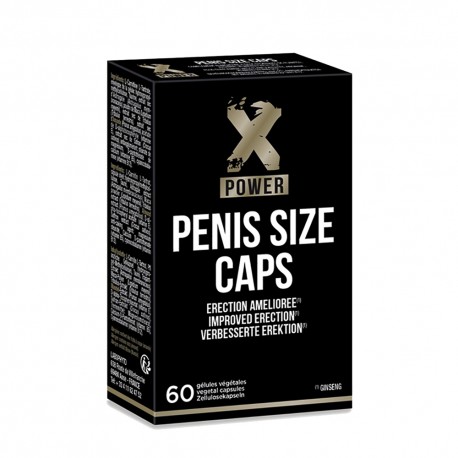 Estimulante sexual XPOWER Penis Size 60 Cápsulas