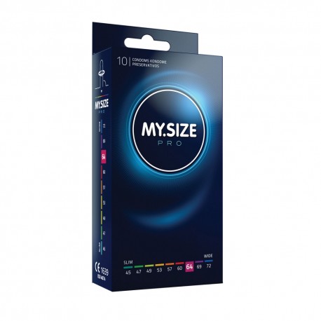 MY.SIZE Pro 64mm Preservativi Confezione da 10