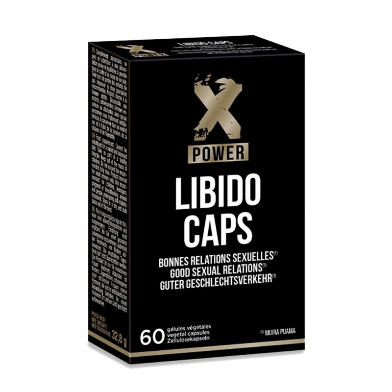 Capsule Afrodisiache Libido Caps XPOWER x60