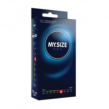 MY.SIZE Pro 60mm Preservativi Confezione da 10