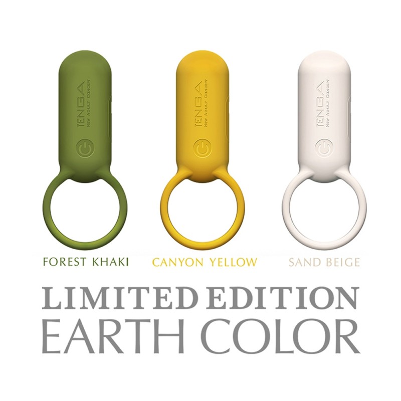 Anneau Vibrant Smart Vibe Ring Earth Color Vert