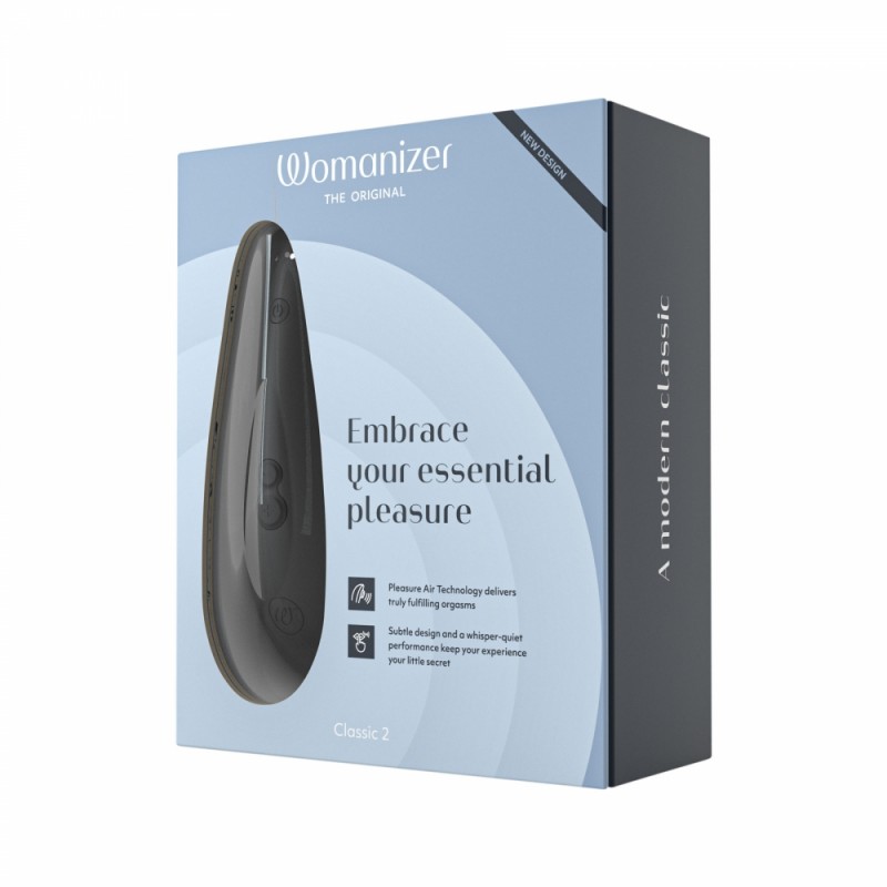 Womanizer Classic 2 Stimulateur de Clitoris sans Contact Noir