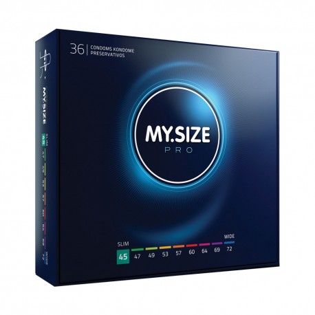 MY.SIZE Pro 45mm Confezione da 36 Preservativi