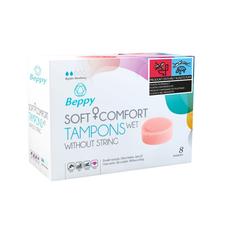 Soft Comfort Tampons Wet Confezione da 8