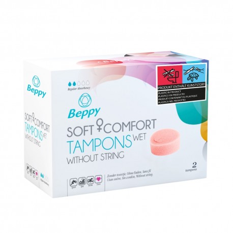 Soft Comfort Tampons Wet Confezione da 2