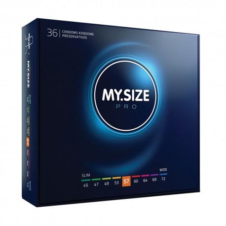 MY.SIZE Pro 57mm Confezione da 36 Preservativi
