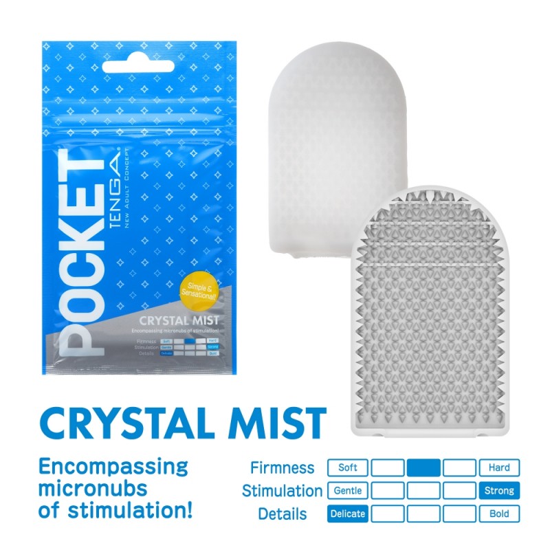 Masturbateur Pocket Tenga Crystal Mist