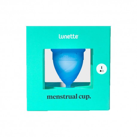 Coupe Menstruelle Lunette Bleue