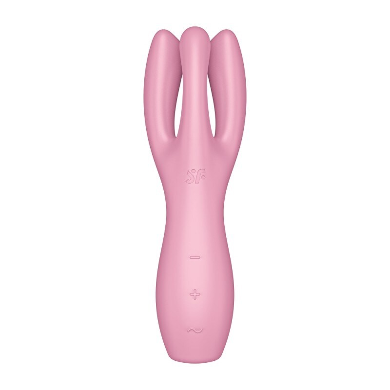 Stimolatore Clitorideo Satisfyer Threesome 3 Rosa