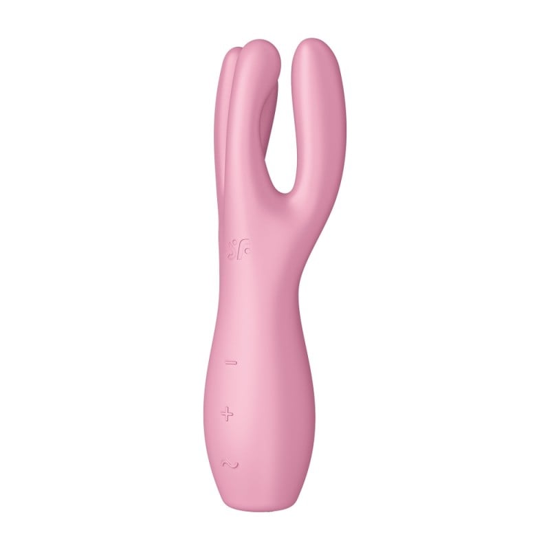 Stimolatore Clitorideo Satisfyer Threesome 3 Rosa