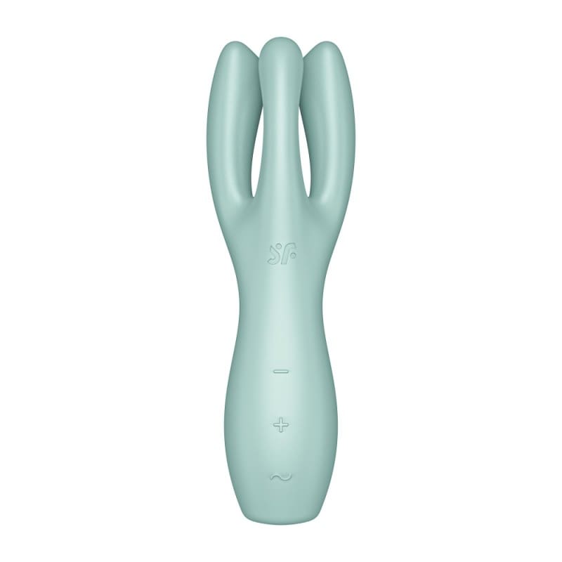 Stimolatore Clitorideo Satisfyer Threesome 3 Verde