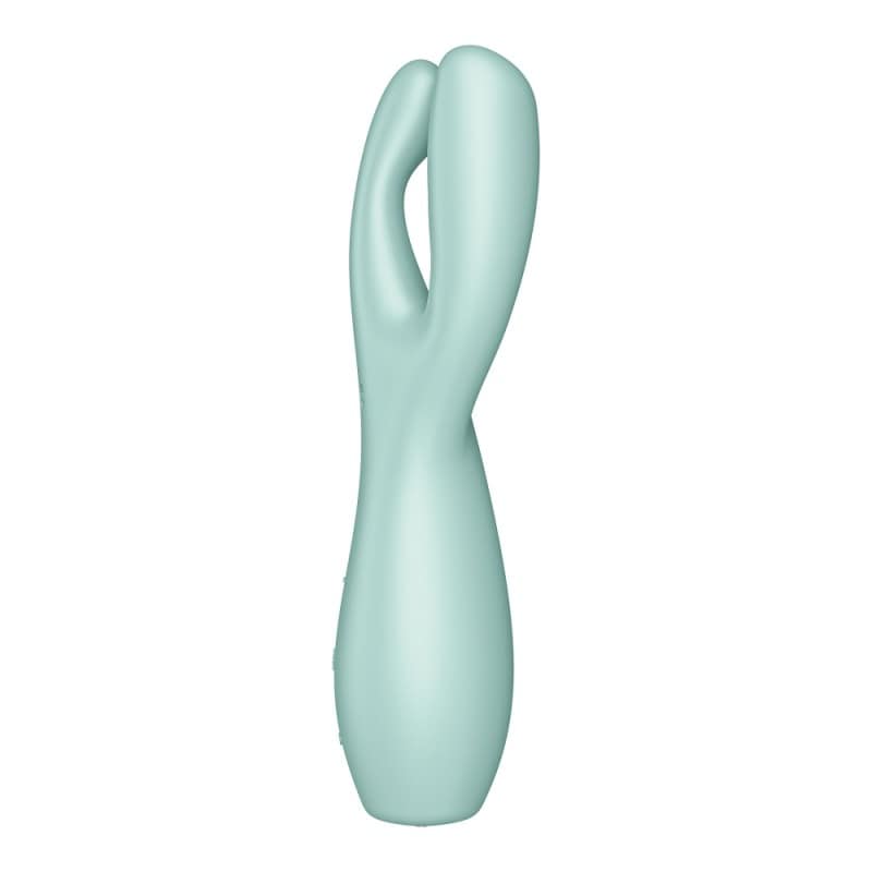 Stimolatore Clitorideo Satisfyer Threesome 3 Verde