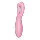 Stimolatore per Clitoride Connesso Satisfyer Threesome 4 Rosa