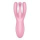 Stimolatore per Clitoride Connesso Satisfyer Threesome 4 Rosa