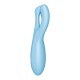 Stimolatore per Clitoride Connesso Satisfyer Threesome 4 Blu