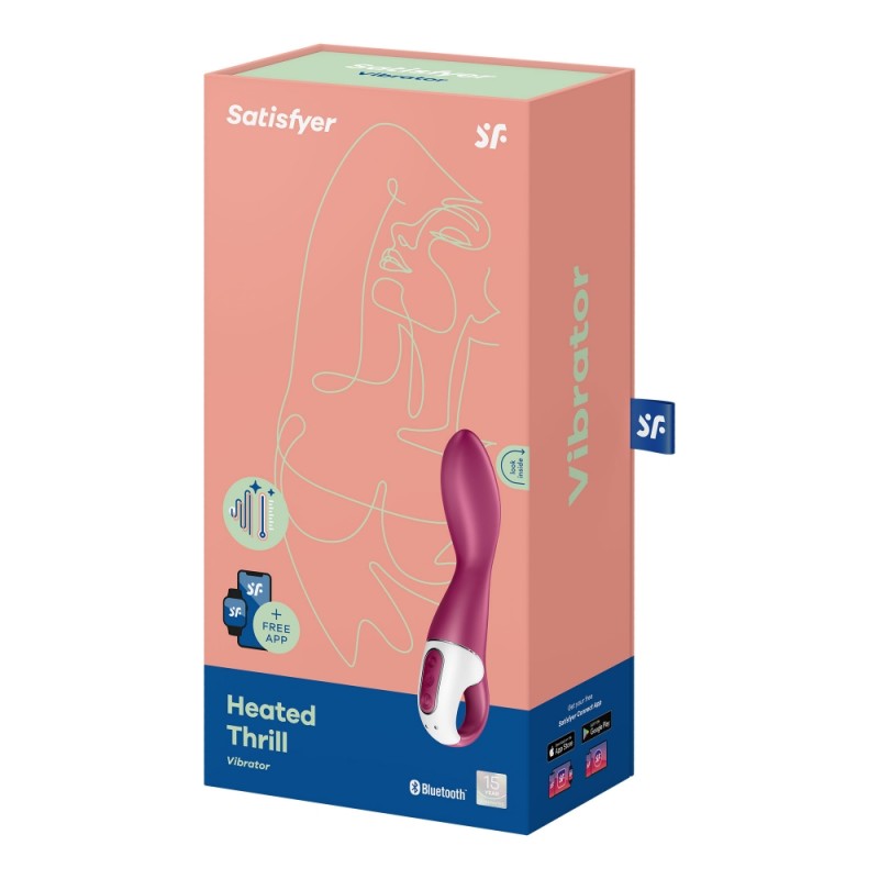 Vibratore Punto G Connesso Satisfyer Heated Thrill