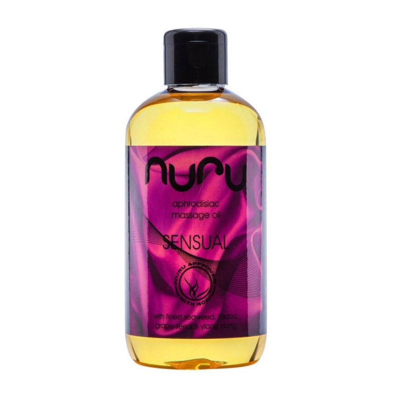 Olio per Massaggi Afrodisiaci Sensual Nuru Ylang-Ylang 250 ml