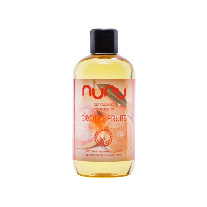 Olio da Massaggio Afrodisiaco Sensual Nuru Frutti Esotici 250 ml