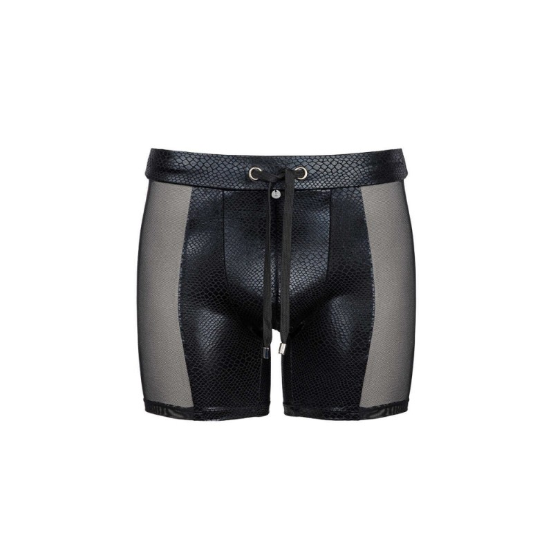 Boxer de Bain Punta Negra Wetlook Noir