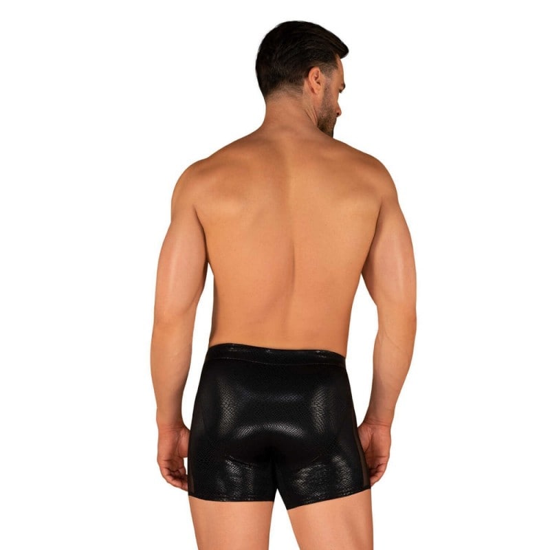 Boxer de Bain Punta Negra Wetlook Noir