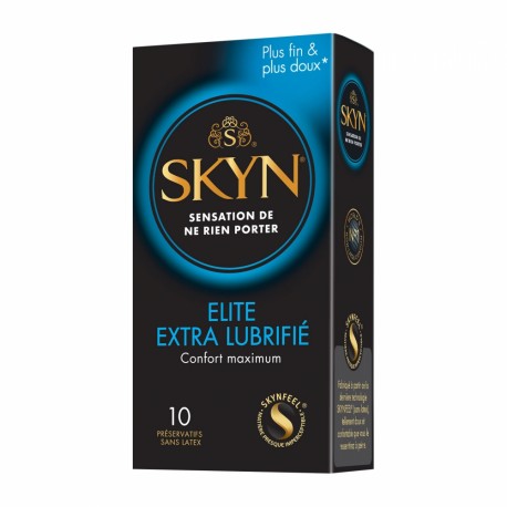 Skyn Elite Preservativi Extra Lubrificati Scatola da 10