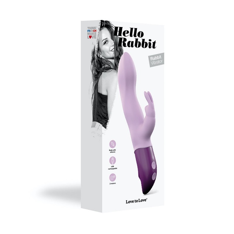 Vibratore Hello Rabbit Viola