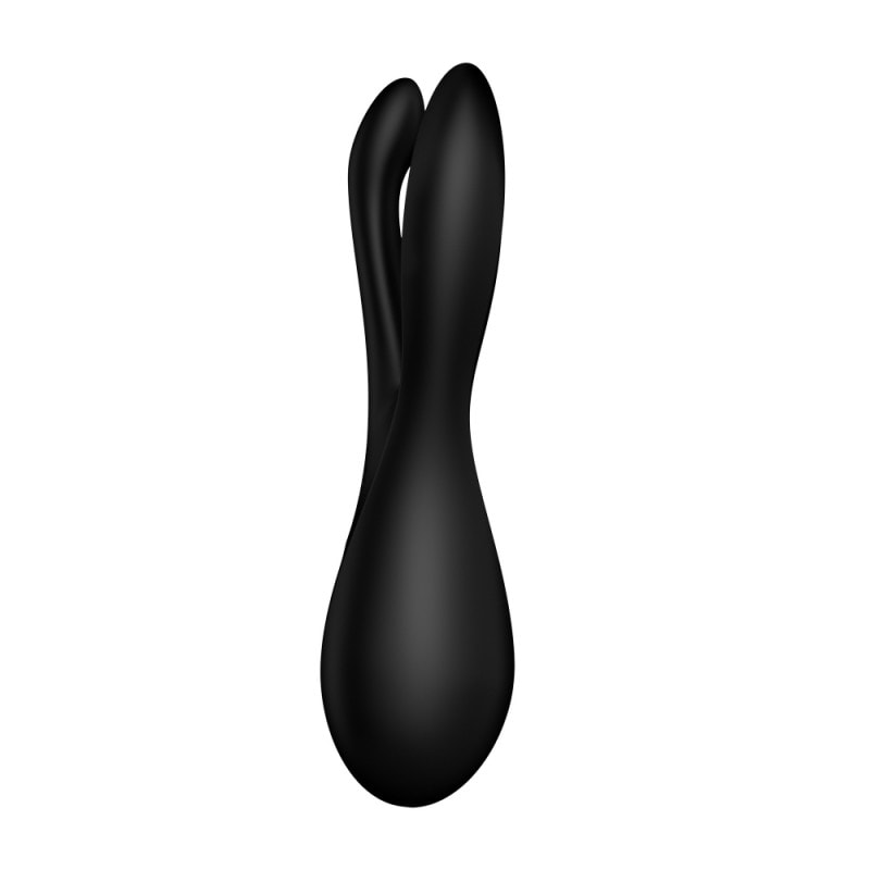 Stimolatore per Clitoride Satisfyer Threesome 2 Nero