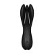 Stimolatore per Clitoride Satisfyer Threesome 2 Nero