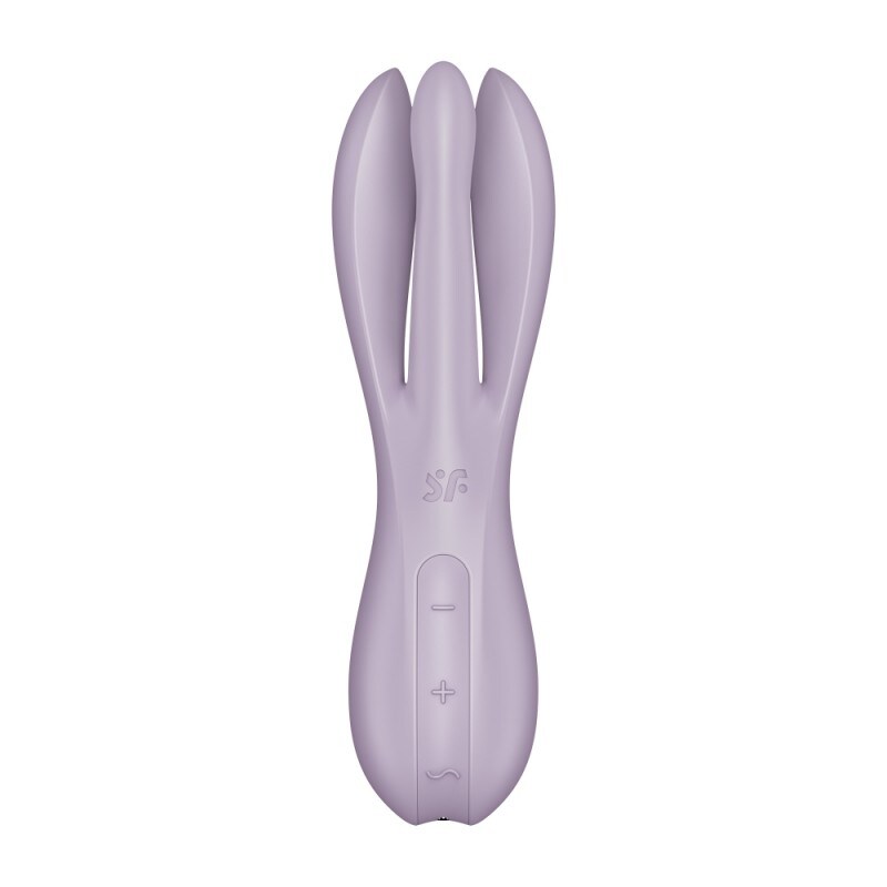 Stimolatore per Clitoride Satisfyer Threesome 2 Viola